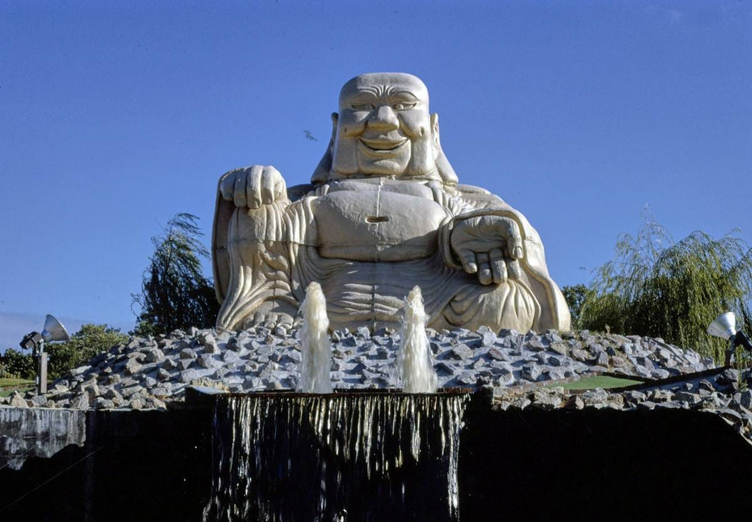 Historic Photo : 1985 Golden Dragon Golf, Buddah, North Myrtle Beach, South Carolina | Margolies | Roadside America Collection | Vintage Wall Art :