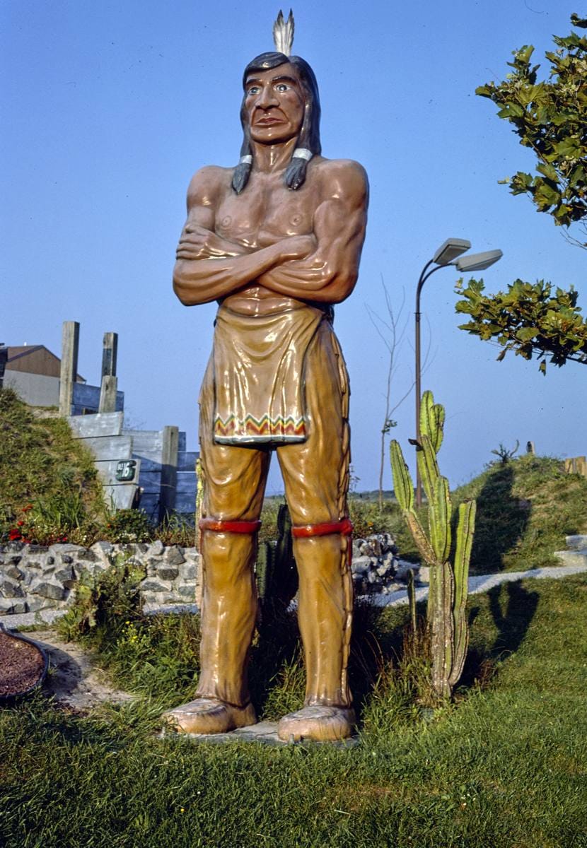 Historic Photo : 1985 Granny's Gold Rush Golf, Indian, Ocean City, Maryland | Margolies | Roadside America Collection | Vintage Wall Art :
