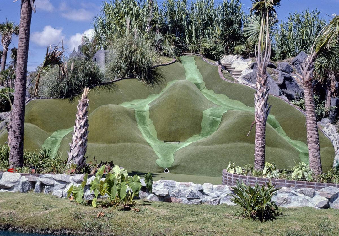 Historic Photo : 1985 Jungle Lagoon Golf, Myrtle Beach, South Carolina | Margolies | Roadside America Collection | Vintage Wall Art :