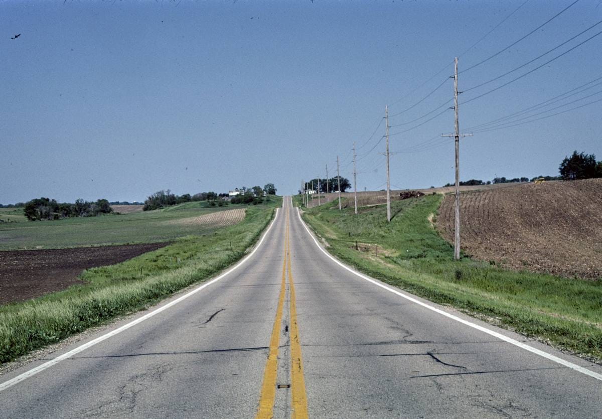 Historic Photo : 2003 Routes 6 & 34, near Princeton, Illinois | Margolies | Roadside America Collection | Vintage Wall Art :