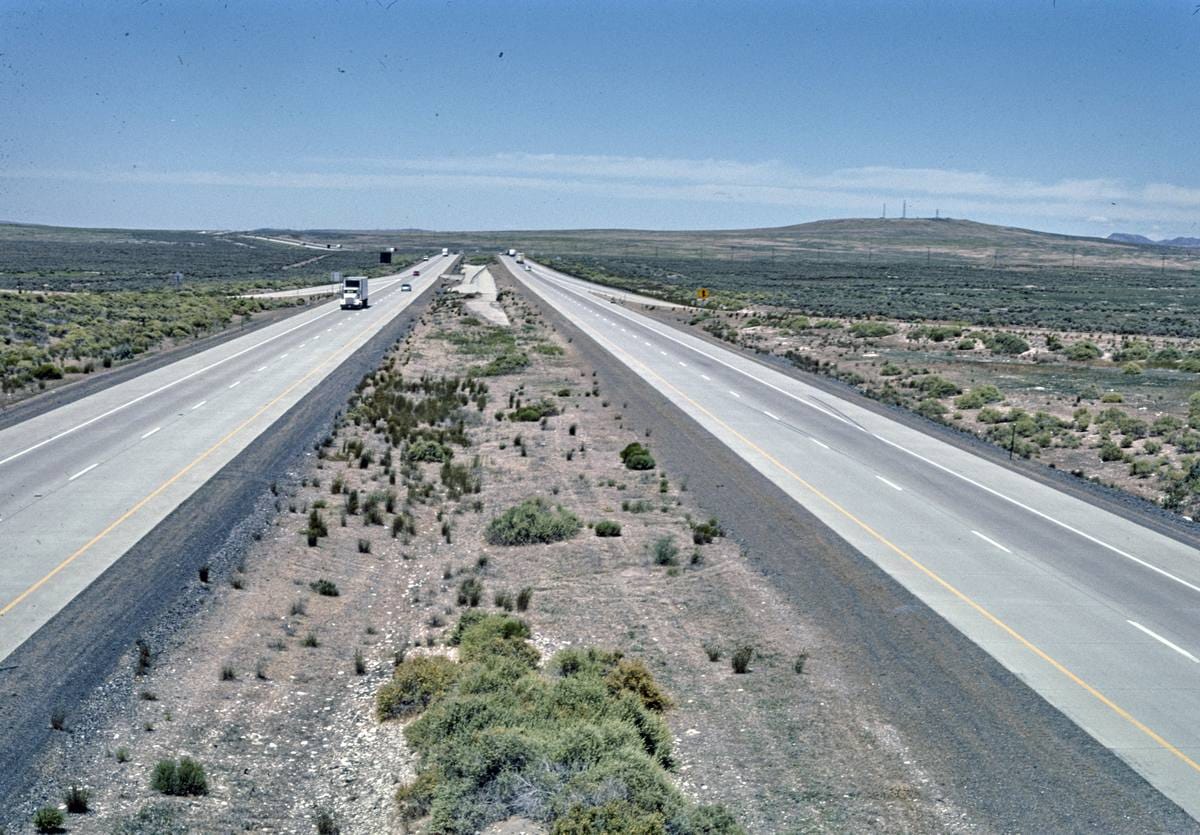 Historic Photo : 2004 I-84, near Mountain Home, Idaho | Margolies | Roadside America Collection | Vintage Wall Art :