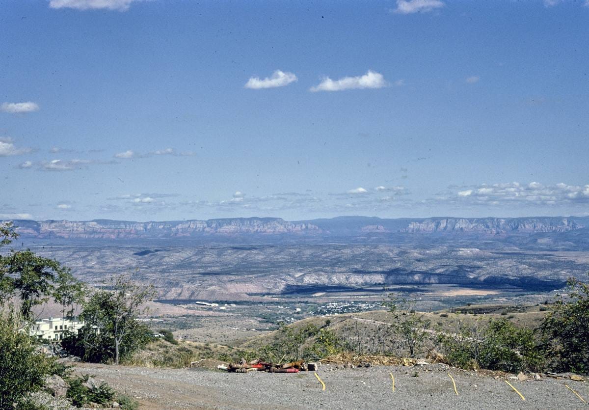Historic Photo : 1991 Scenery, Jerome, Arizona | Margolies | Roadside America Collection | Vintage Wall Art :