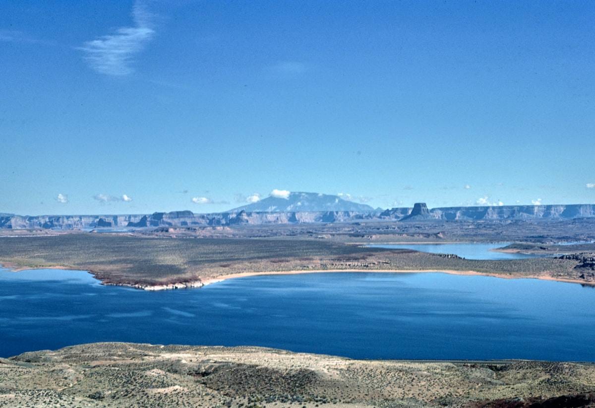 Historic Photo : 1987 Lake Powell, Lake Powell, Arizona | Margolies | Roadside America Collection | Vintage Wall Art :