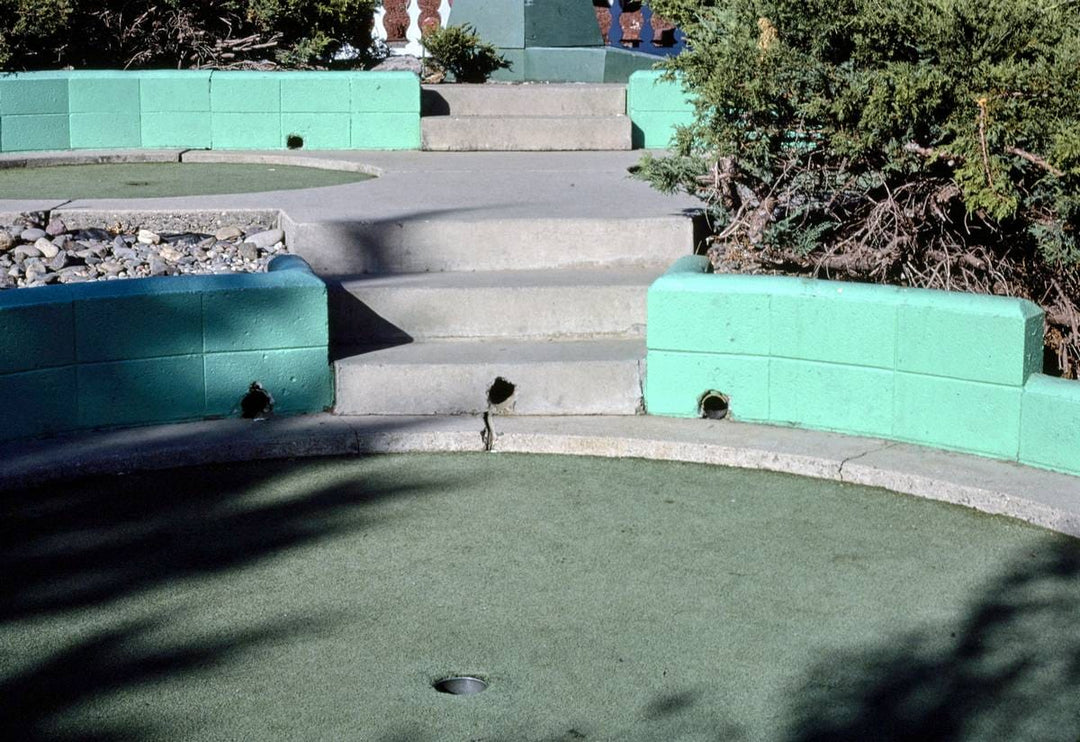 Historic Photo : 1987 Green Pines mini golf, Redding, California | Margolies | Roadside America Collection | Vintage Wall Art :