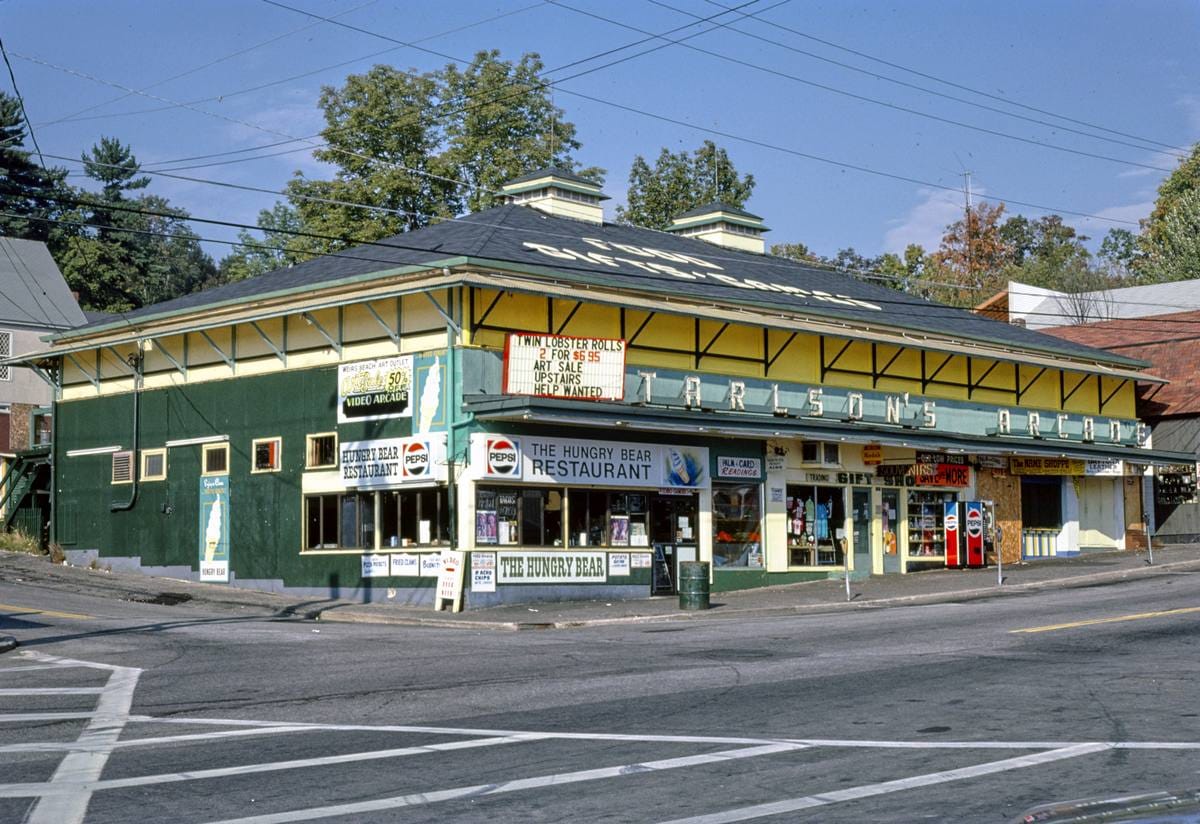 Historic Photo : 1984 Tarlson's Arcade, Weirs Beach, New Hampshire | Margolies | Roadside America Collection | Vintage Wall Art :