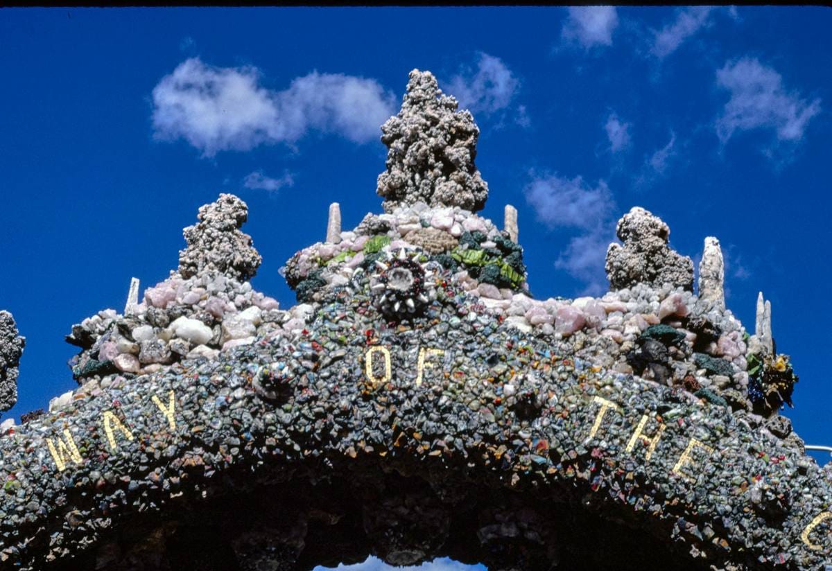 Historic Photo : 1988 Grotto of Redemption, West Bend, Iowa | Margolies | Roadside America Collection | Vintage Wall Art :