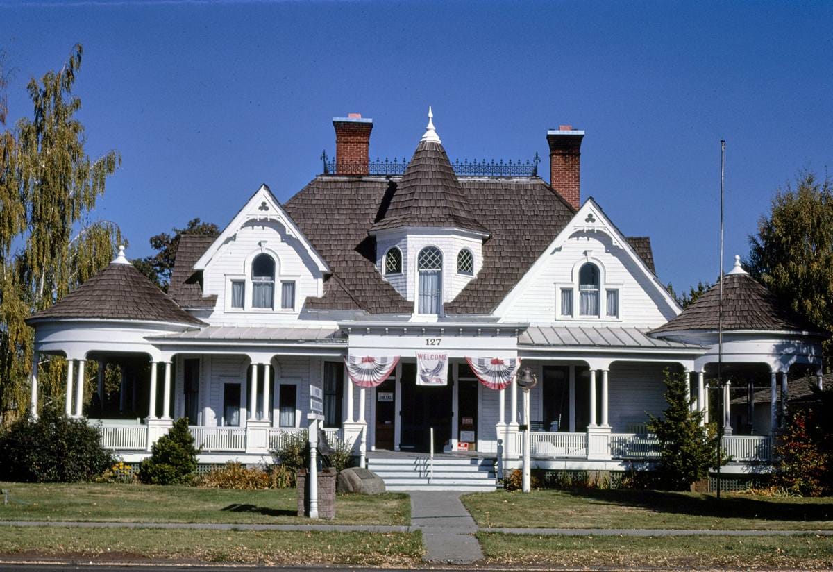 Historic Photo : 1987 Goldendale Museum, Goldendale, Washington | Margolies | Roadside America Collection | Vintage Wall Art :