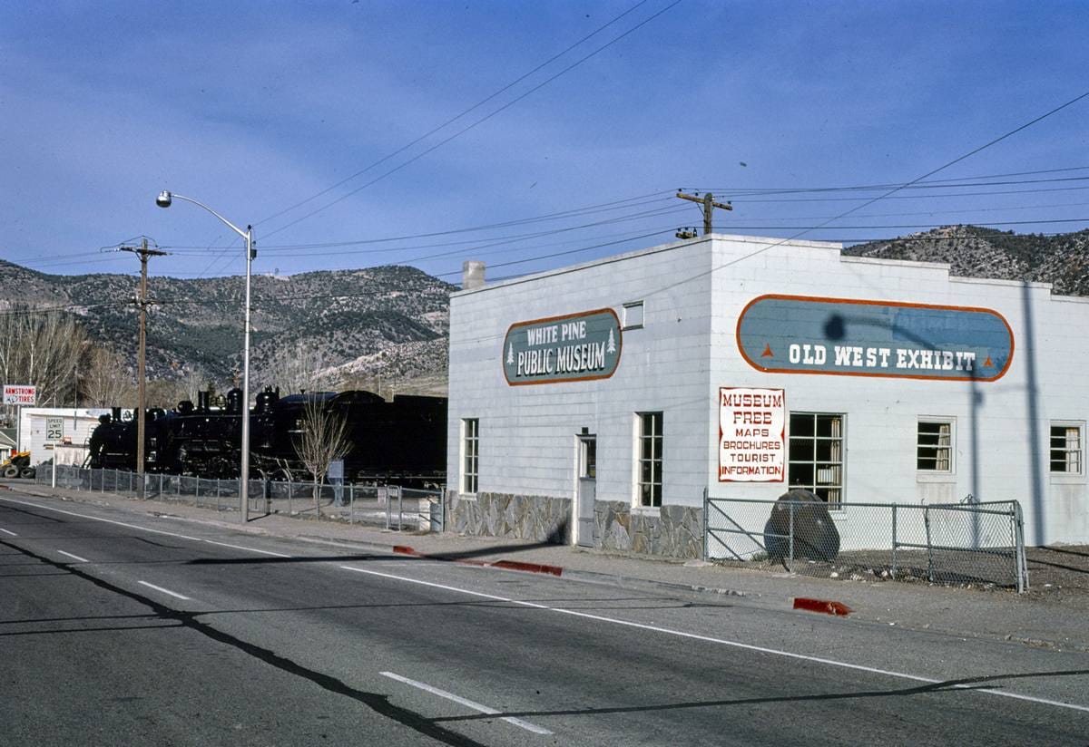 Historic Photo : 1980 Old West Museum, Ely, Nevada | Margolies | Roadside America Collection | Vintage Wall Art :