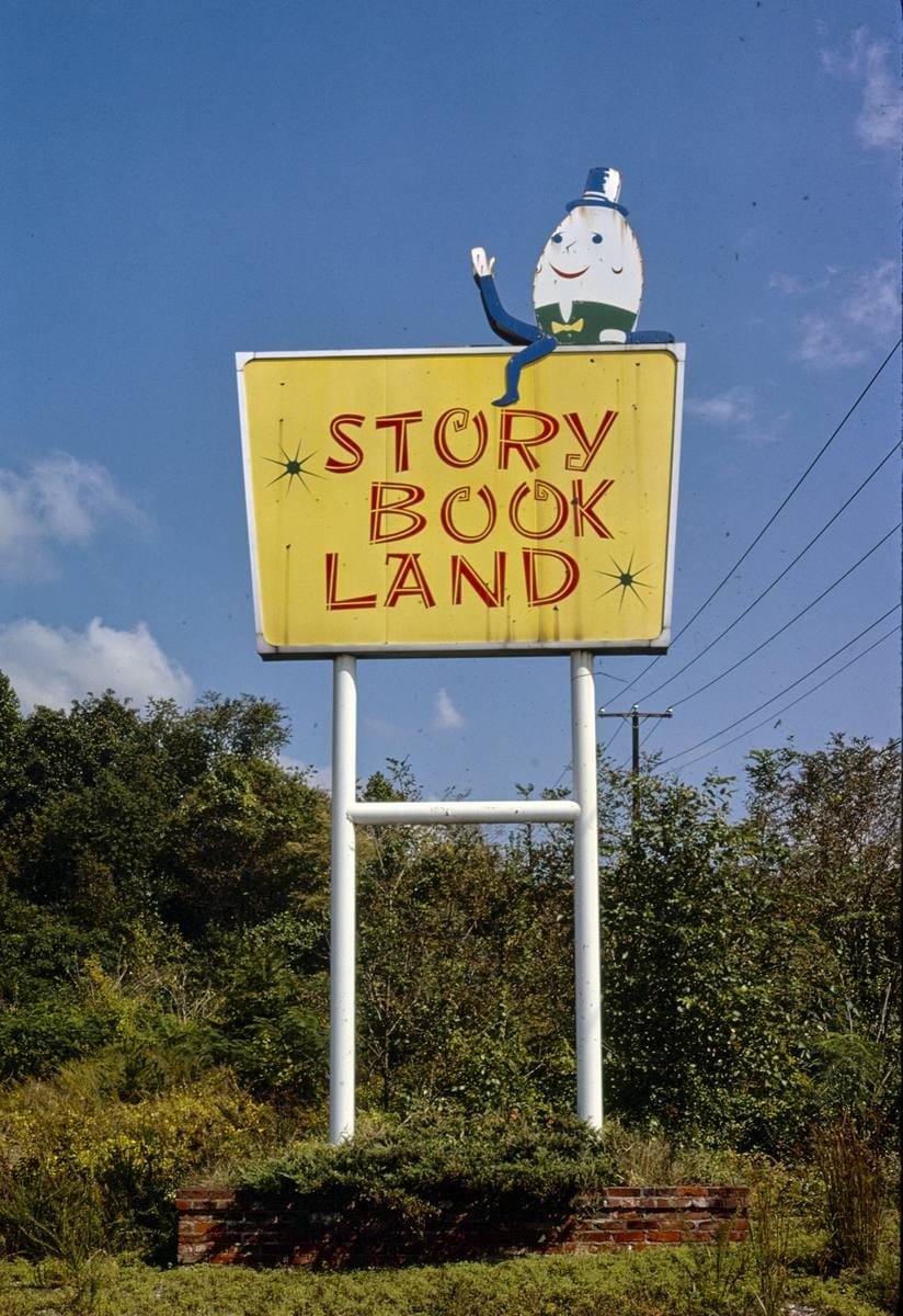 Historic Photo : 1979 Storybook Land, Woodbridge, Virginia | Margolies | Roadside America Collection | Vintage Wall Art :