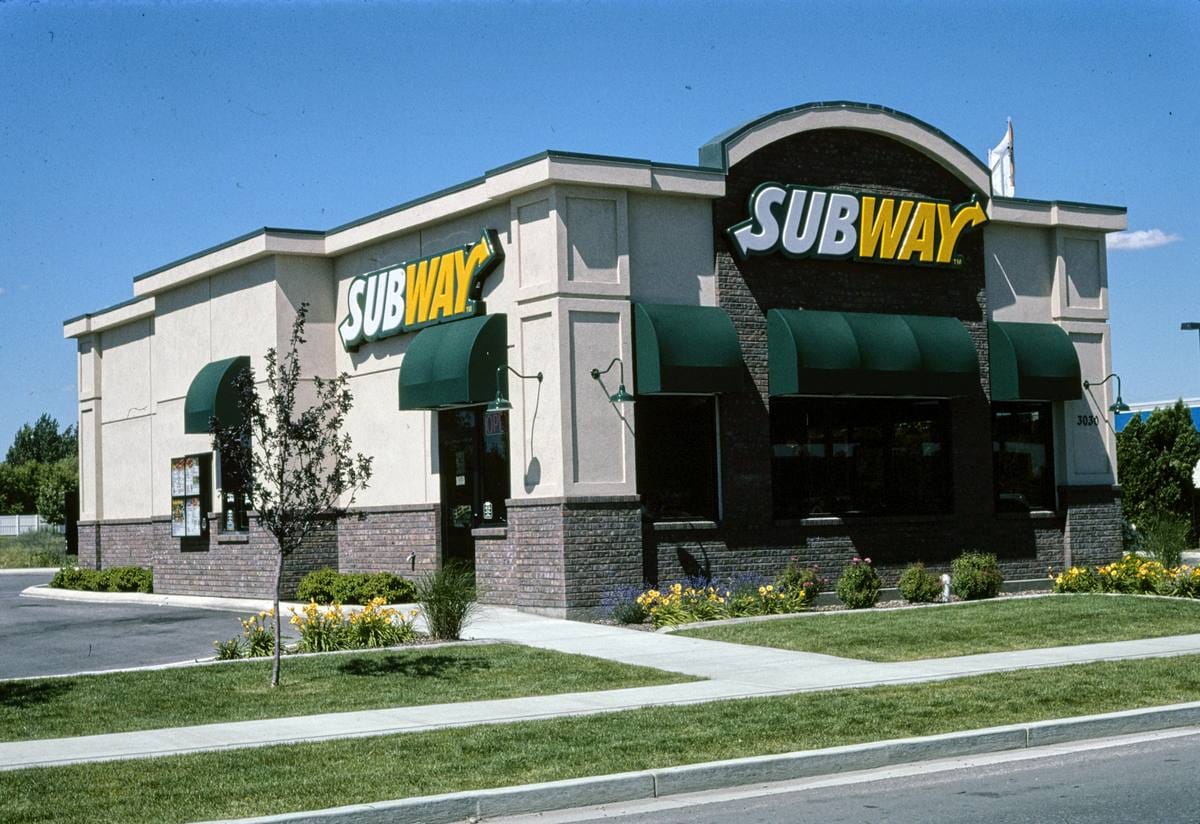 Historic Photo : 2004 Subway Restaurant, Meridian, Idaho | Margolies | Roadside America Collection | Vintage Wall Art :