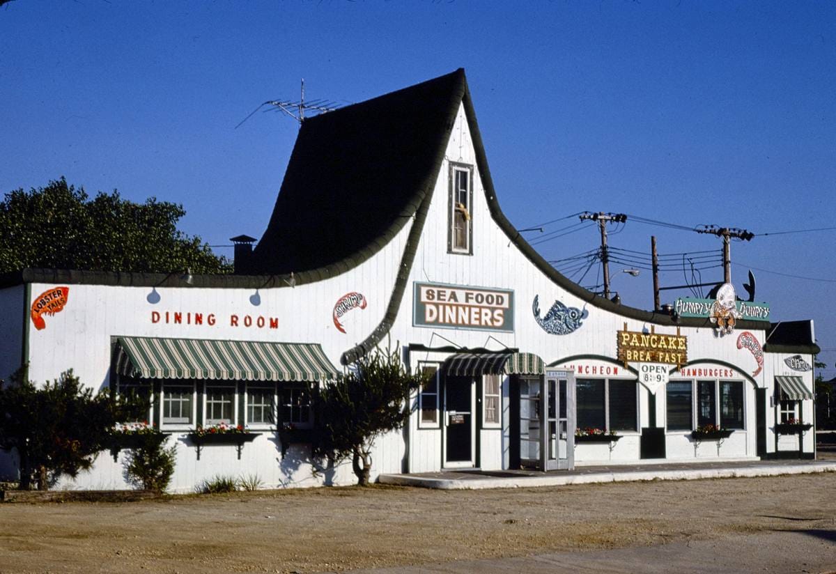 Historic Photo : 1978 Sea food dinners, Seaside Heights, New Jersey | Margolies | Roadside America Collection | Vintage Wall Art :