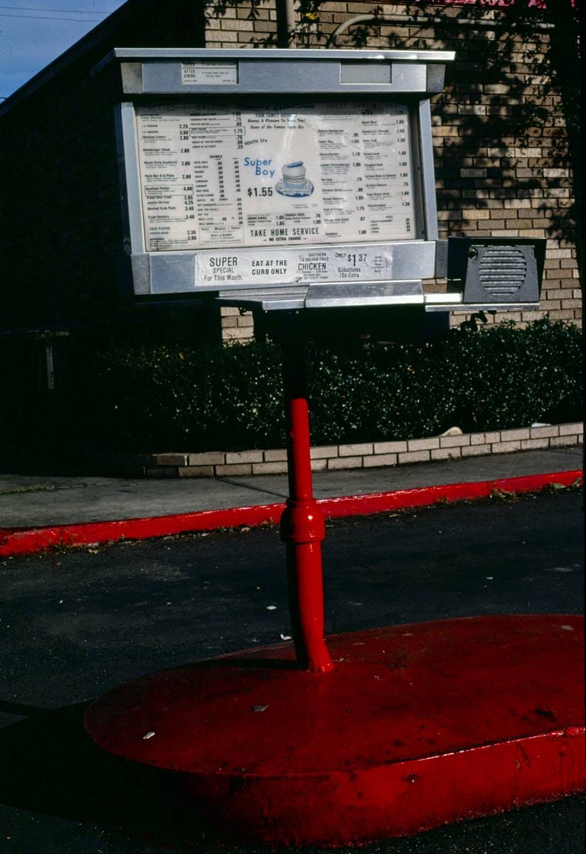 Historic Photo : 1982 South 21 Curb Service, Charlotte, North Carolina | Margolies | Roadside America Collection | Vintage Wall Art :