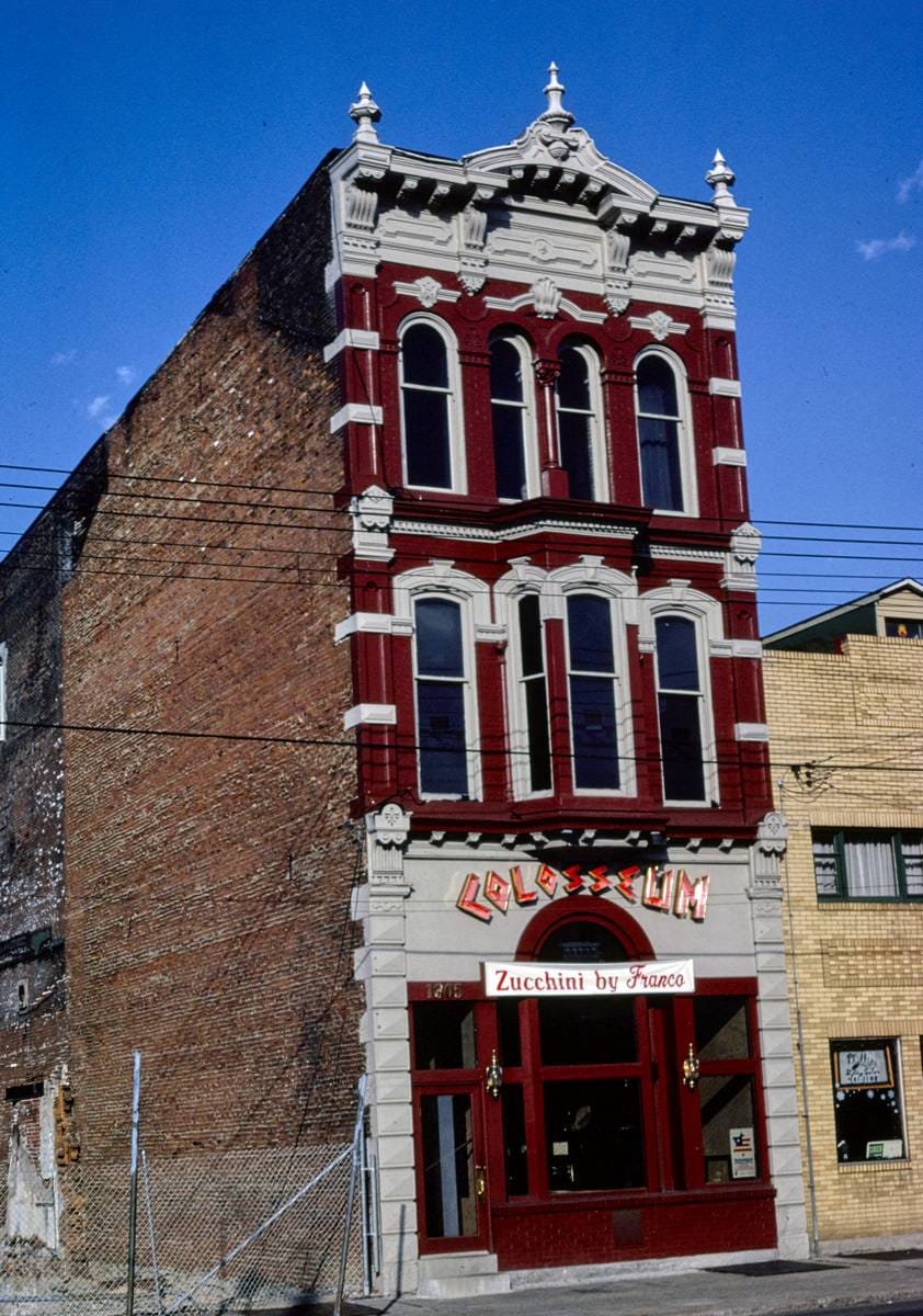 Historic Photo : 1989 Colosseum Restaurant Bar, Pittsburgh, Pennsylvania | Margolies | Roadside America Collection | Vintage Wall Art :