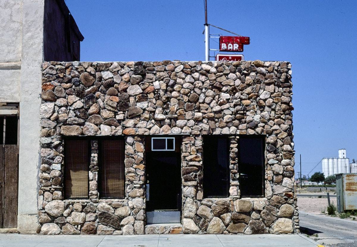 Historic Photo : 1982 B & M Bar, Tucumcari, New Mexico | Margolies | Roadside America Collection | Vintage Wall Art :