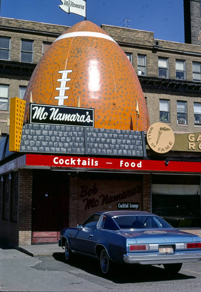 Historic Photo : 1976 McNamara's Bar, Minneapolis, Minnesota | Margolies | Roadside America Collection | Vintage Wall Art :