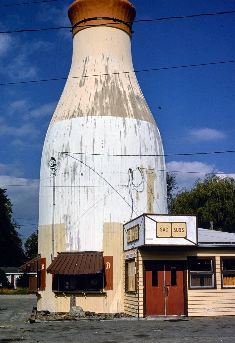 Historic Photo : 1978 Frafe's Dairy, Raynham, Massachusetts | Margolies | Roadside America Collection | Vintage Wall Art :