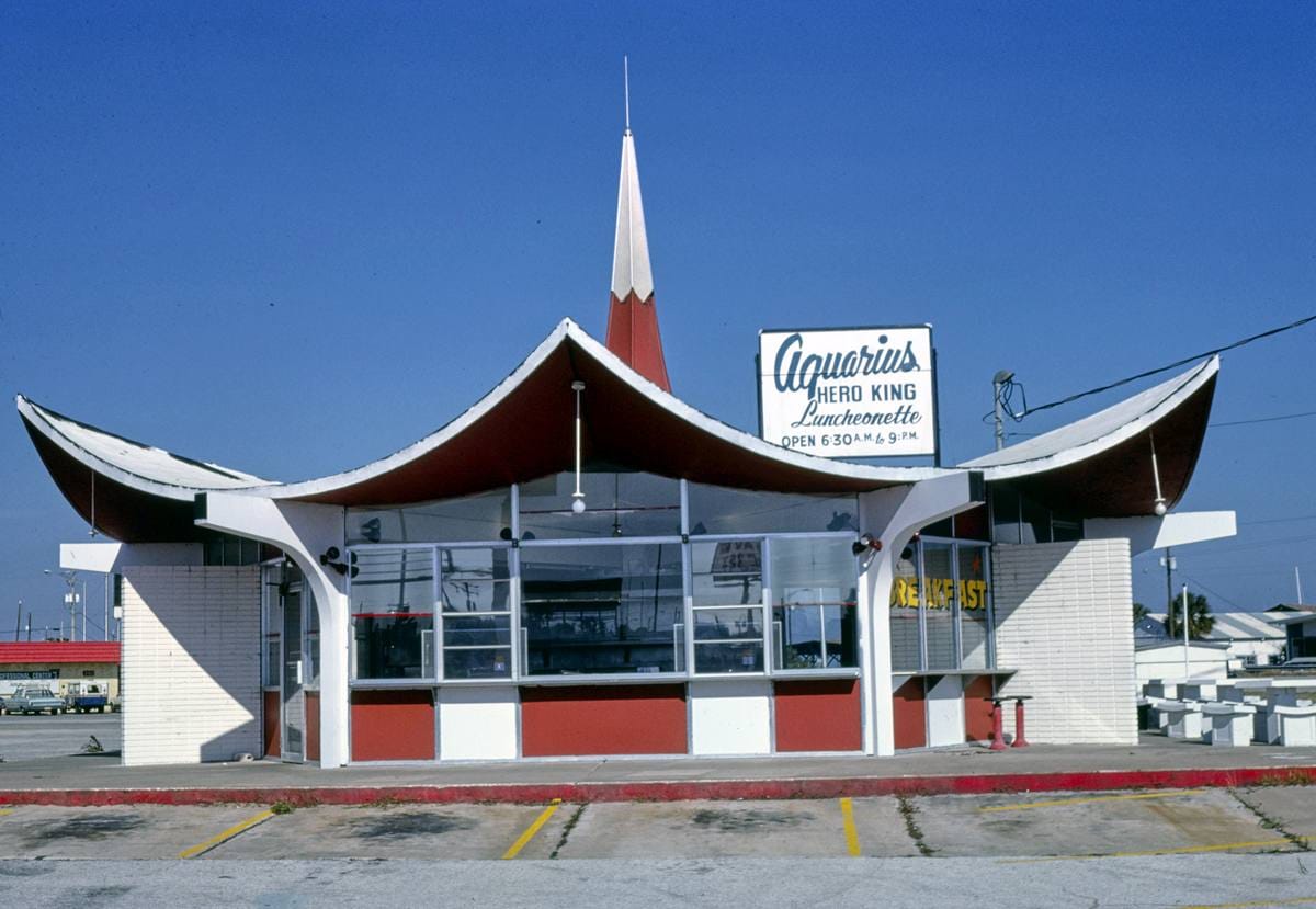 Historic Photo : 1979 Aquarius Hero King, Titusville, Florida | Margolies | Roadside America Collection | Vintage Wall Art :