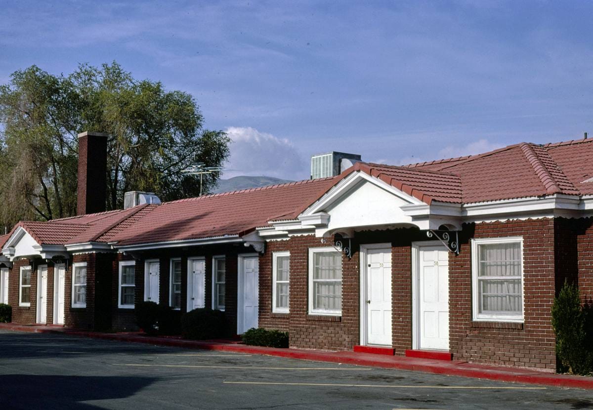 Historic Photo : 1980 Scotty's Travel Motor Lodge, Salt Lake City, Utah | Margolies | Roadside America Collection | Vintage Wall Art :