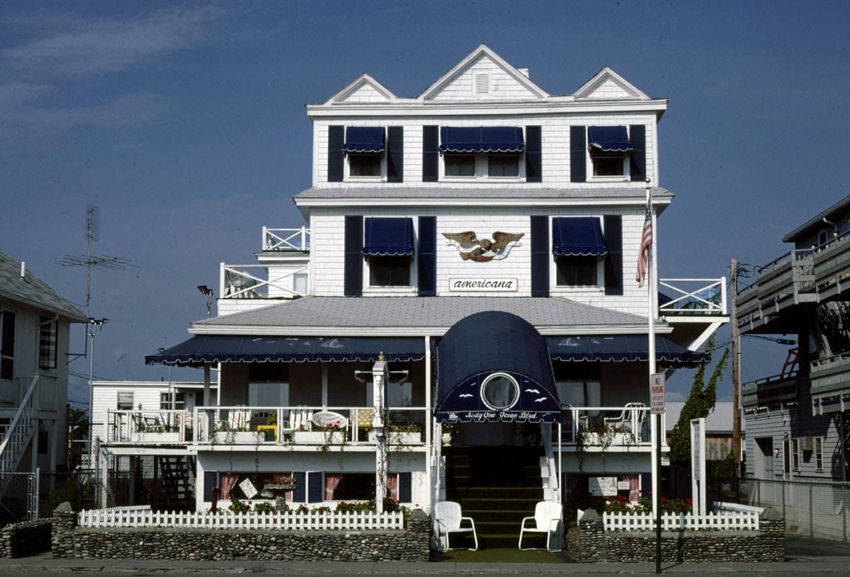 Historic Photo : 1984 Americana Hotel, Hampton Beach, New Hampshire | Margolies | Roadside America Collection | Vintage Wall Art :