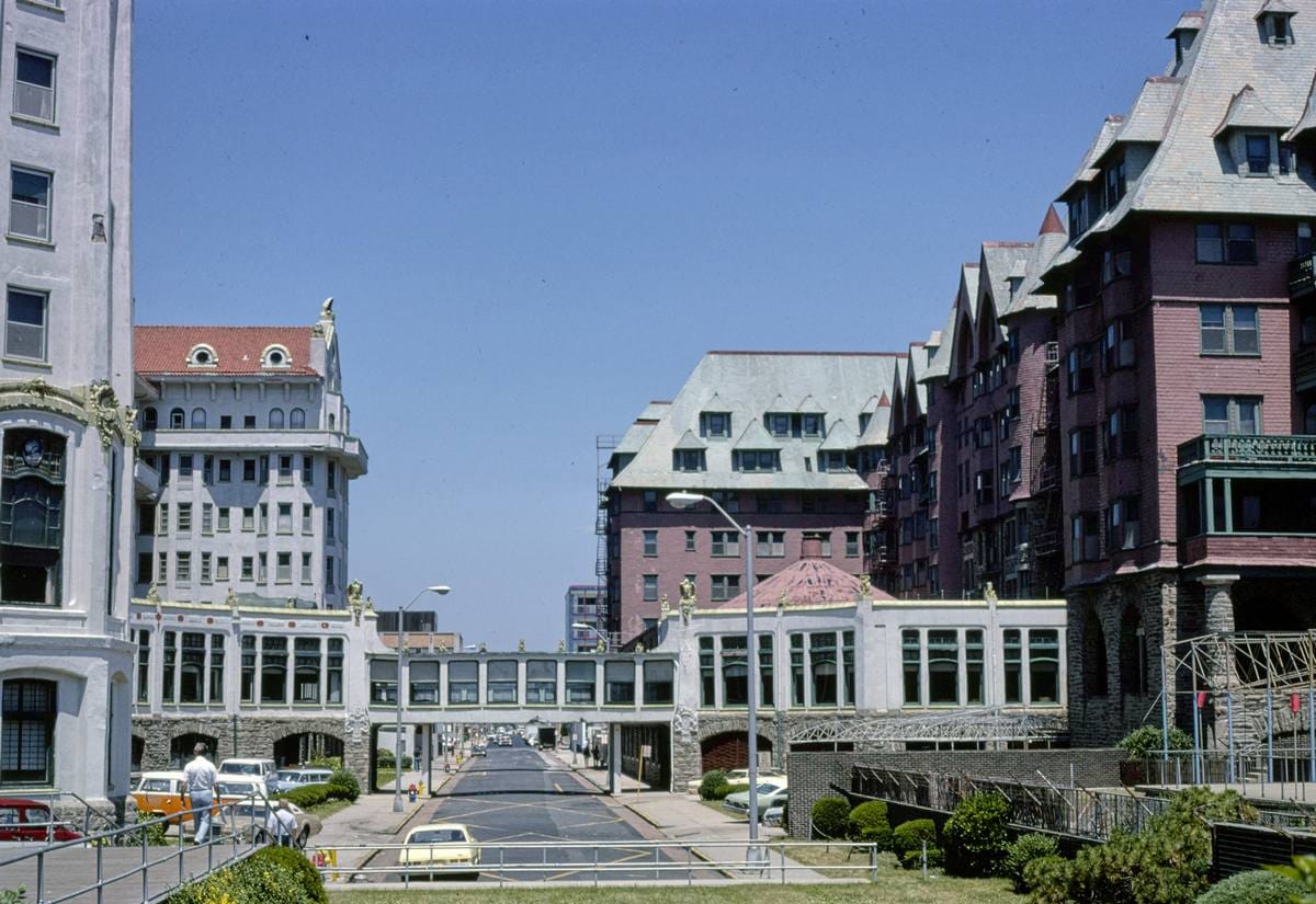 Historic Photo : 1978 Marlborough-Blenheim-Claridge Hotels, Atlantic City, New Jersey | Margolies | Roadside America Collection | Vintage Wall Art :