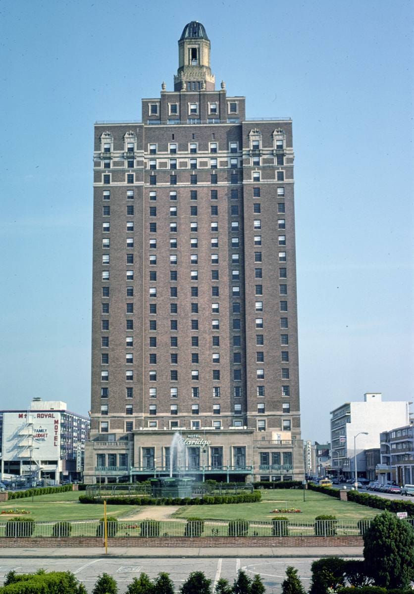 Historic Photo : 1978 Claridge Hotel, Atlantic City, New Jersey | Margolies | Roadside America Collection | Vintage Wall Art :