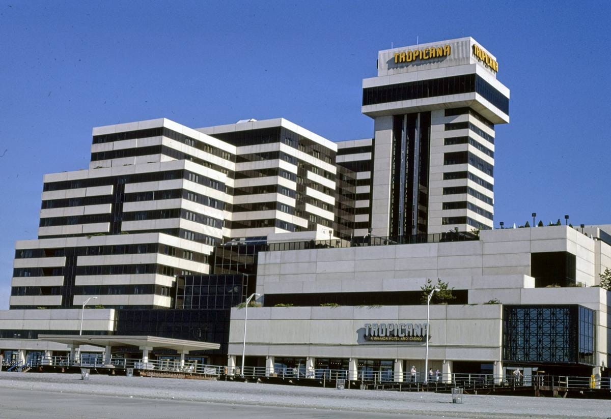 Historic Photo : 1985 Tropicana Casino, Atlantic City, New Jersey | Margolies | Roadside America Collection | Vintage Wall Art :