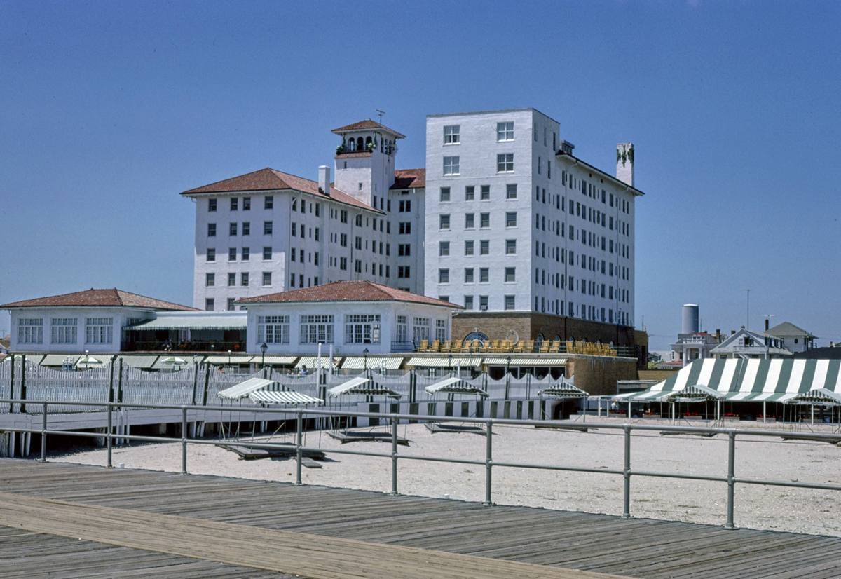 Historic Photo : 1978 Flanders Hotel, Ocean City, New Jersey | Margolies | Roadside America Collection | Vintage Wall Art :
