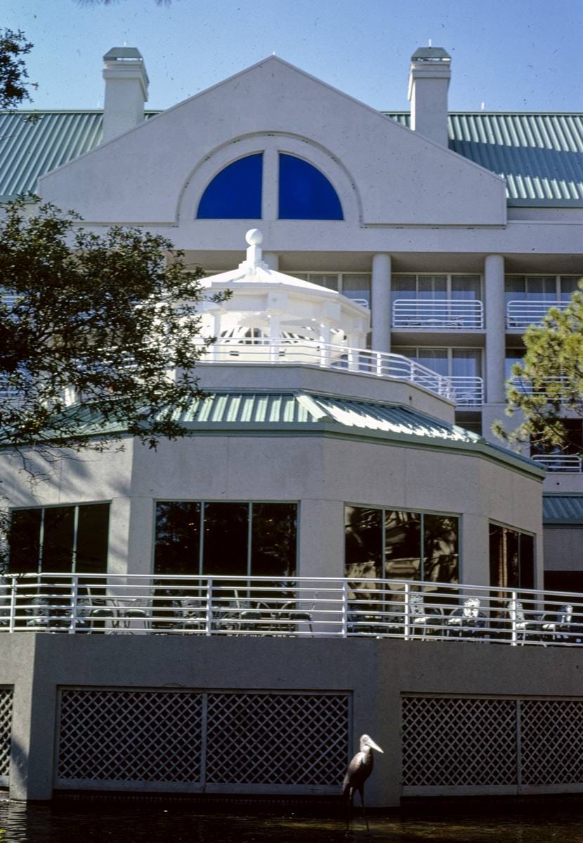Historic Photo : 1985 Hotel Intercontinental, Hilton Head Island, South Carolina | Margolies | Roadside America Collection | Vintage Wall Art :