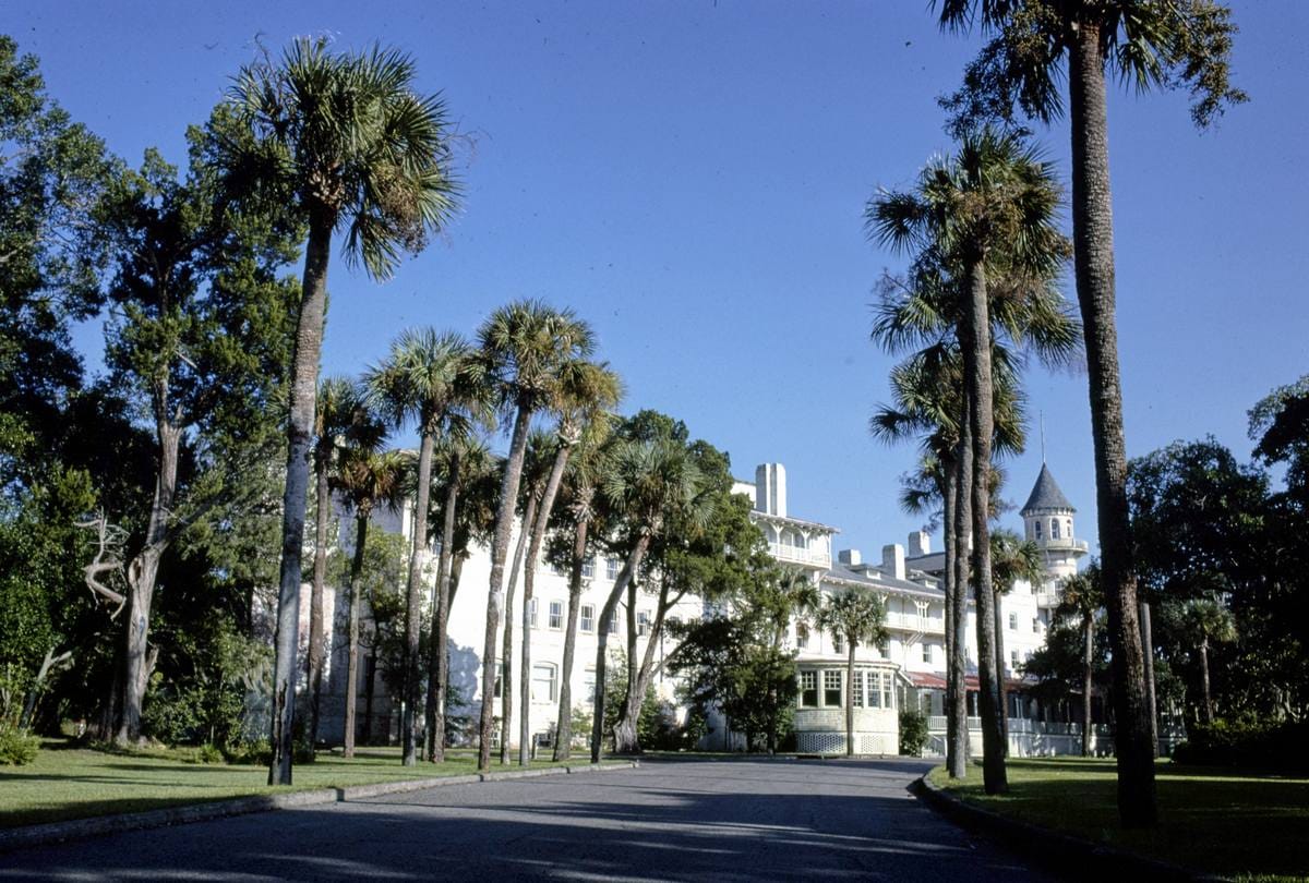 Historic Photo : 1985 Jekyll Island Club, Jekyll Island, Georgia | Margolies | Roadside America Collection | Vintage Wall Art :