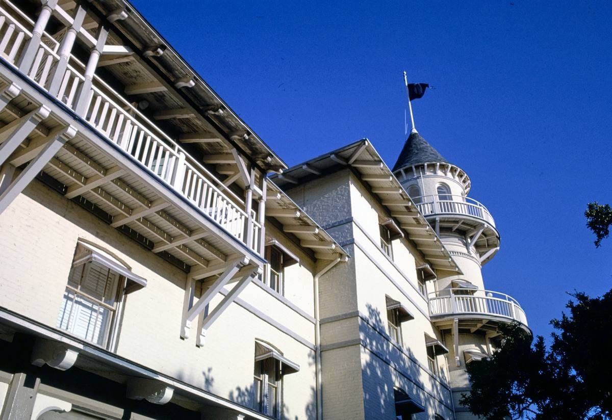Historic Photo : 1990 Jekyll Island Club, Jekyll Island, Georgia | Margolies | Roadside America Collection | Vintage Wall Art :