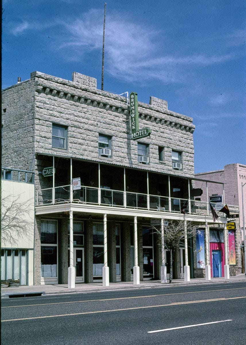 Historic Photo : 2003 Brunswick Hotel, Kingman, Arizona | Margolies | Roadside America Collection | Vintage Wall Art :