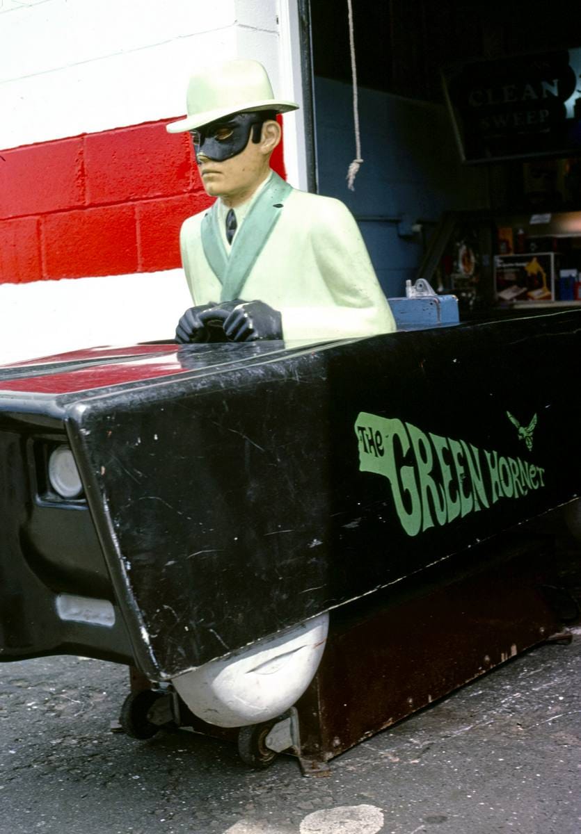 Historic Photo : 1978 Green Hornet ride, Keansburg, New Jersey | Margolies | Roadside America Collection | Vintage Wall Art :