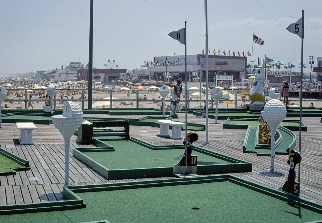 Historic Photo : 1978 Mini golf, Point Pleasant, New Jersey | Margolies | Roadside America Collection | Vintage Wall Art :