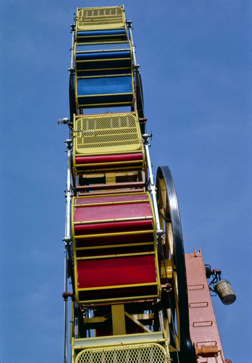 Historic Photo : 1978 Zipper ride, Seaside Heights, New Jersey | Margolies | Roadside America Collection | Vintage Wall Art :