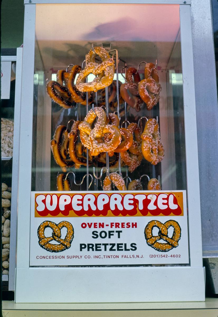 Historic Photo : 1978 Pretzels Boardwalk, Seaside Heights, New Jersey | Margolies | Roadside America Collection | Vintage Wall Art :