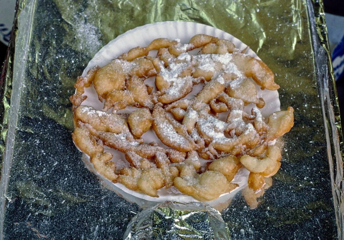 Historic Photo : 1978 Funnel cake, Seaside Heights, New Jersey | Margolies | Roadside America Collection | Vintage Wall Art :