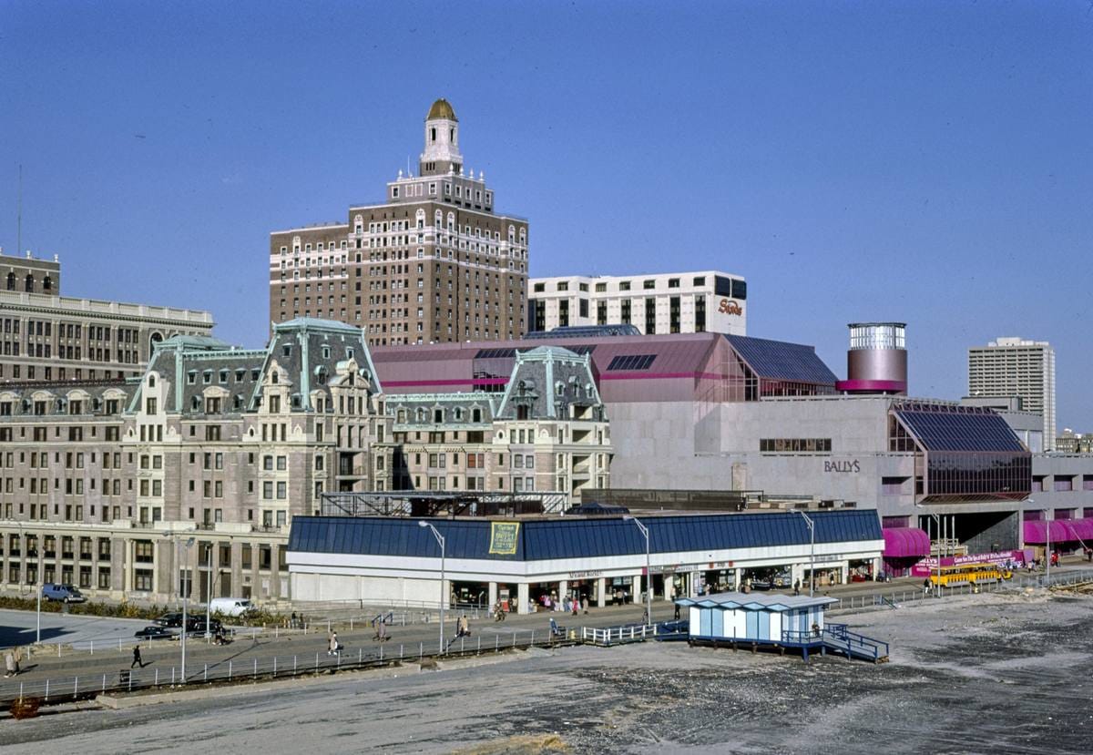 Historic Photo : 1985 Skyline, Atlantic City, New Jersey | Margolies | Roadside America Collection | Vintage Wall Art :
