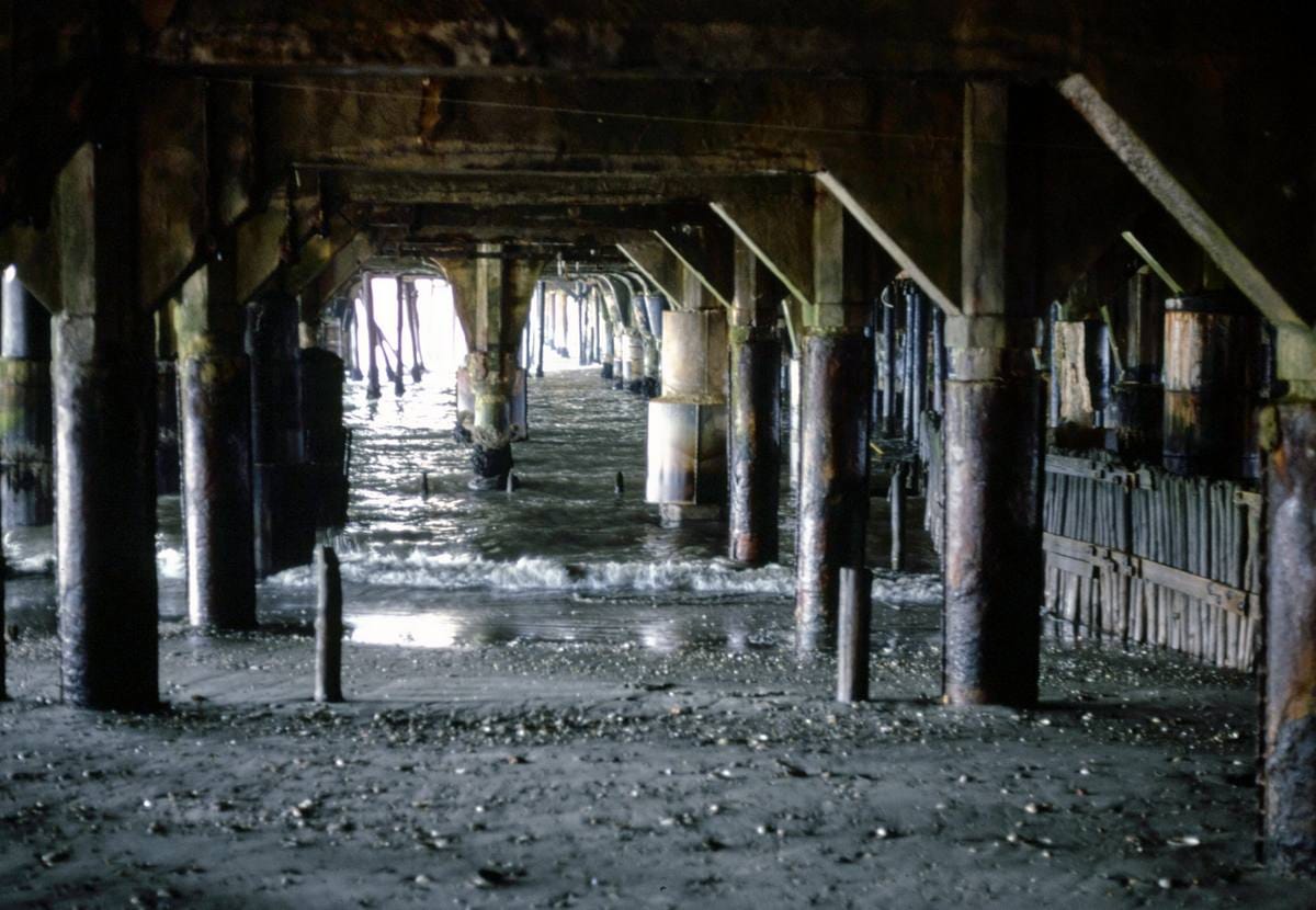 Historic Photo : 1978 Under Steel Pier, Atlantic City, New Jersey | Margolies | Roadside America Collection | Vintage Wall Art :