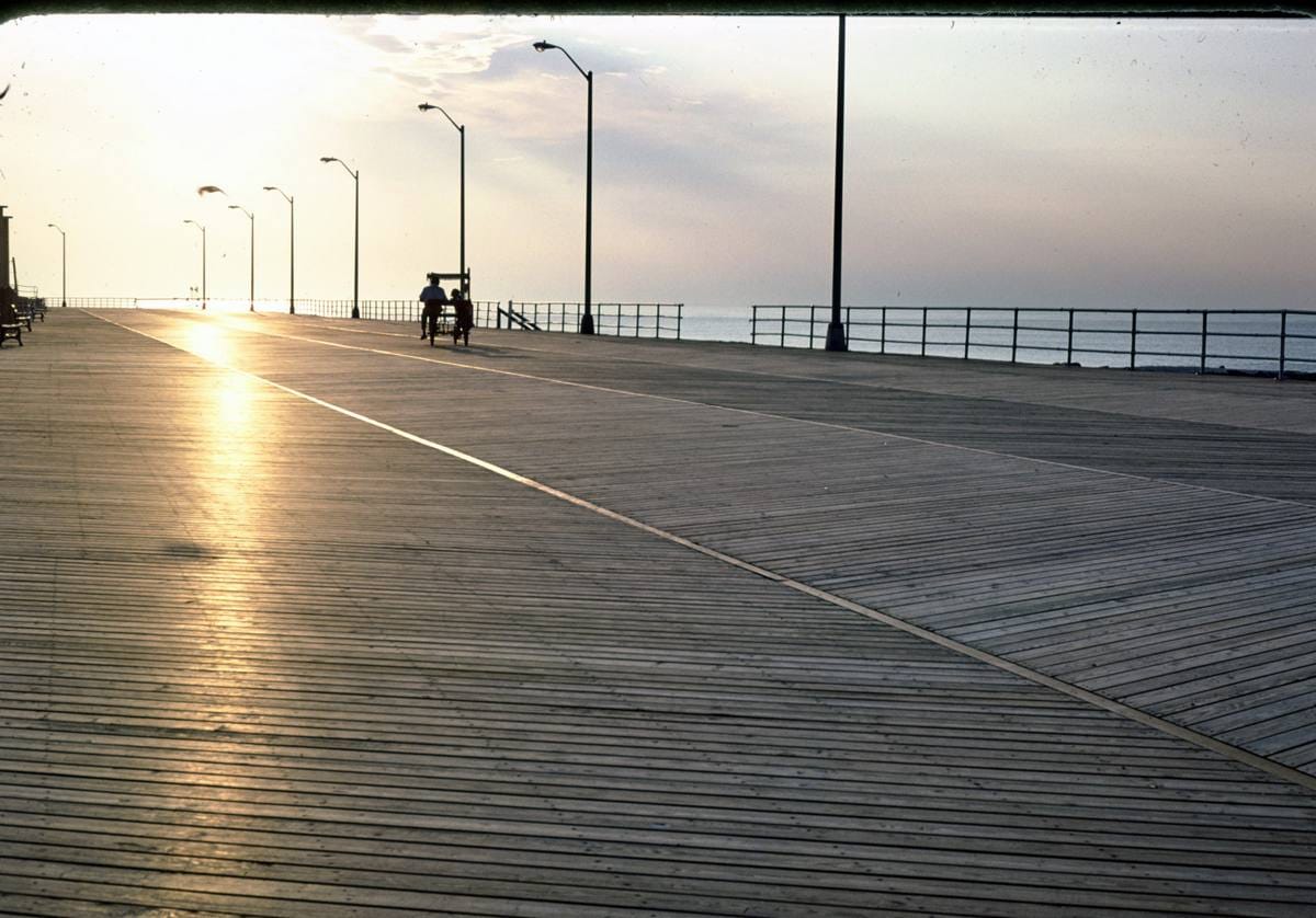 Historic Photo : 1978 Boardwalk A.M., Atlantic City, New Jersey | Margolies | Roadside America Collection | Vintage Wall Art :