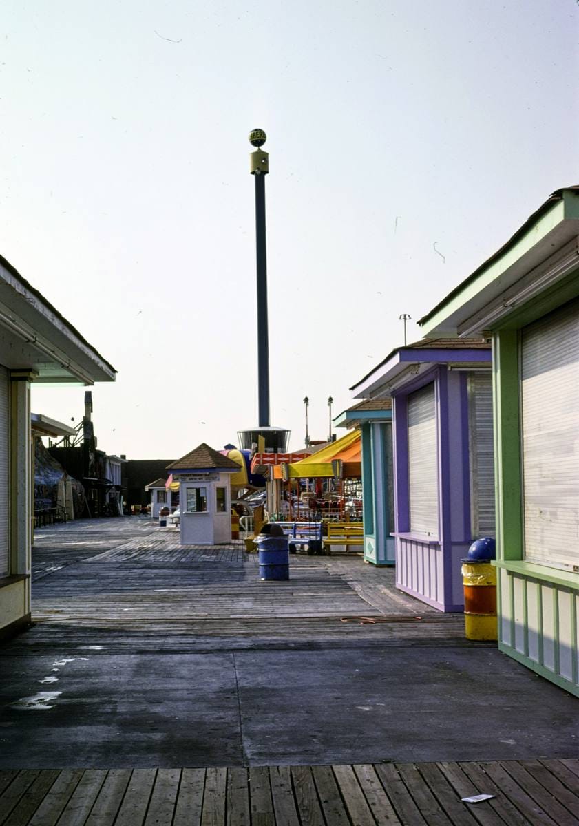 Historic Photo : 1978 Fun Pier, Wildwood, New Jersey | Margolies | Roadside America Collection | Vintage Wall Art :