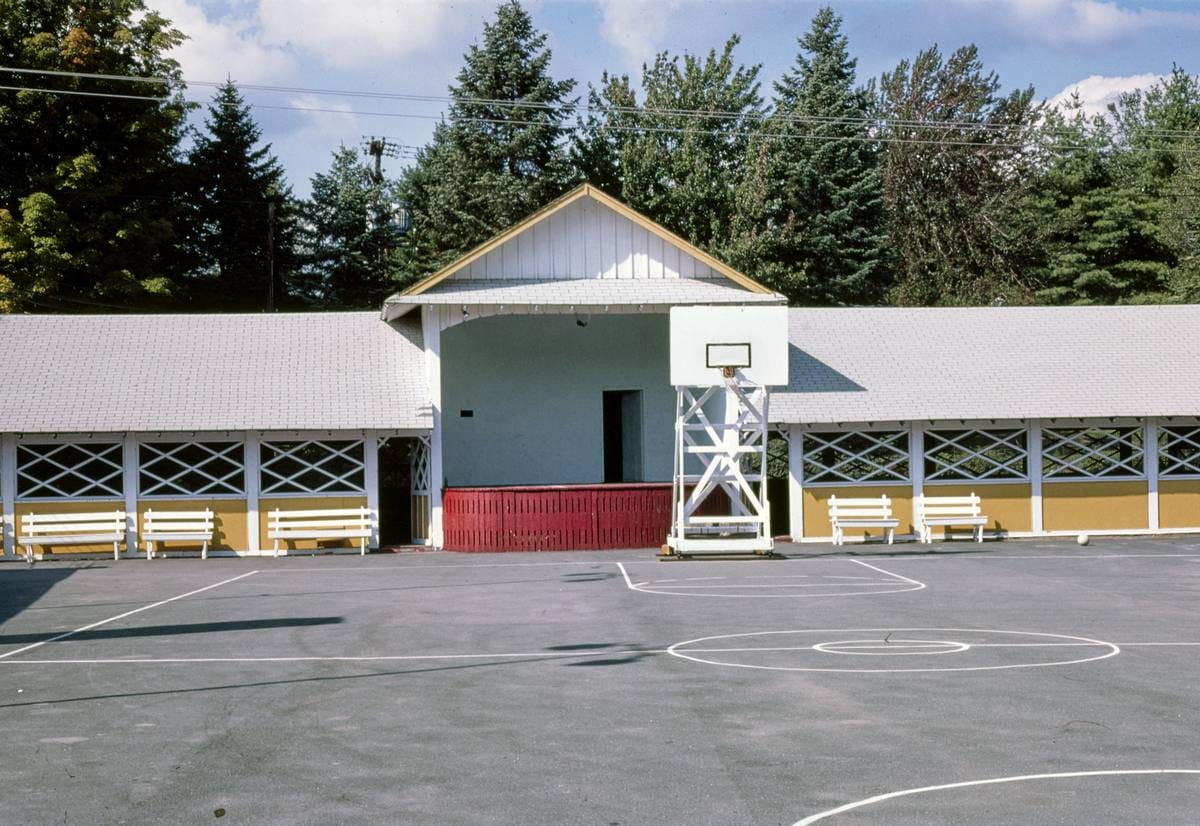 Historic Photo : 1977 Brickman old outside Theater, South Fallsburg, New York | Margolies | Roadside America Collection | Vintage Wall Art :