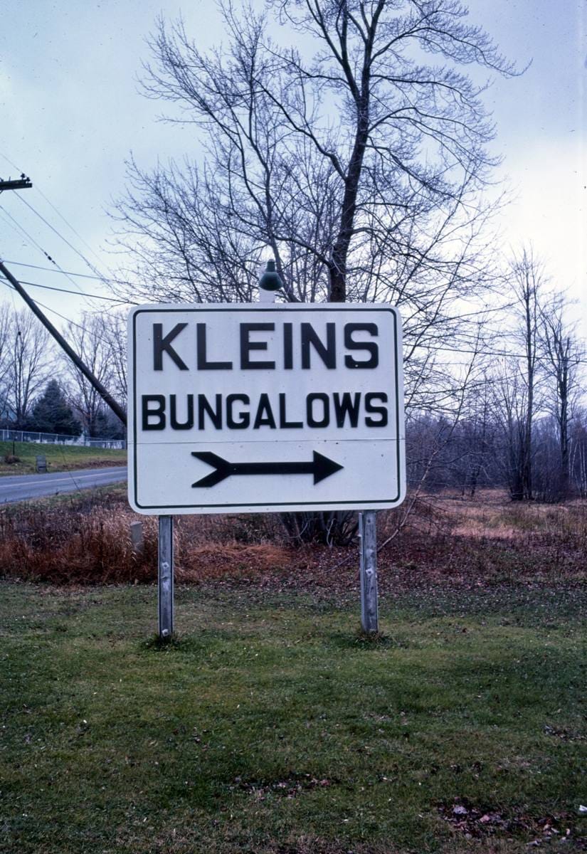 Historic Photo : 1978 Bungalow Colony, South Ulster, New York | Margolies | Roadside America Collection | Vintage Wall Art :
