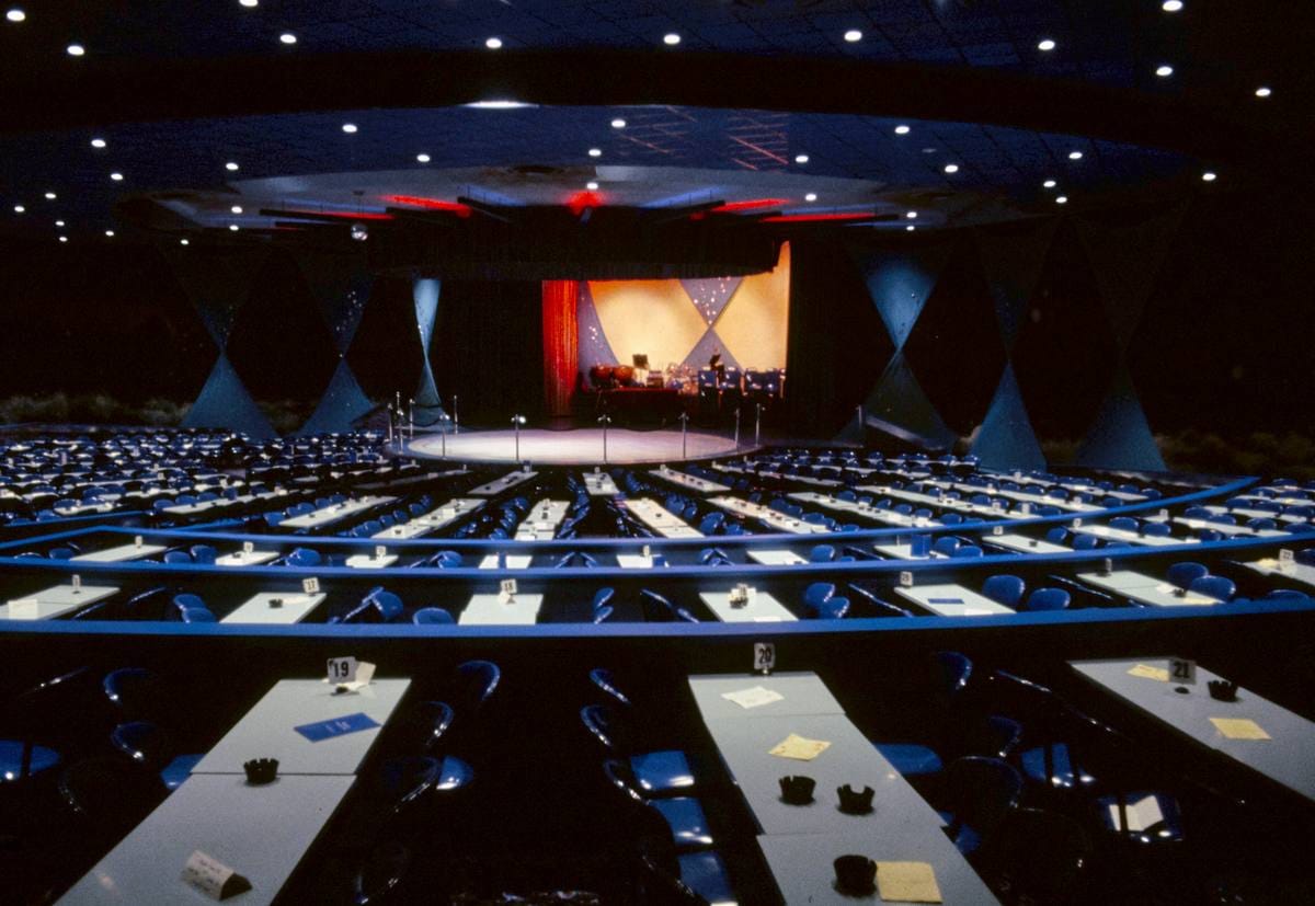 Historic Photo : 1977 Kutsher's Night Club, Thompson, New York | Margolies | Roadside America Collection | Vintage Wall Art :