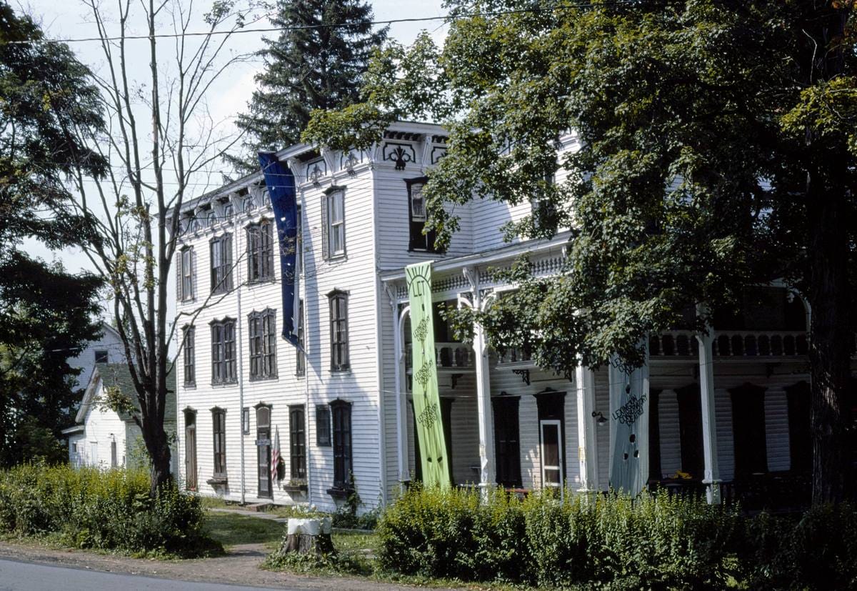 Historic Photo : 1976 Lexington House (1883), Route 42, Lexington, New York | Margolies | Roadside America Collection | Vintage Wall Art :