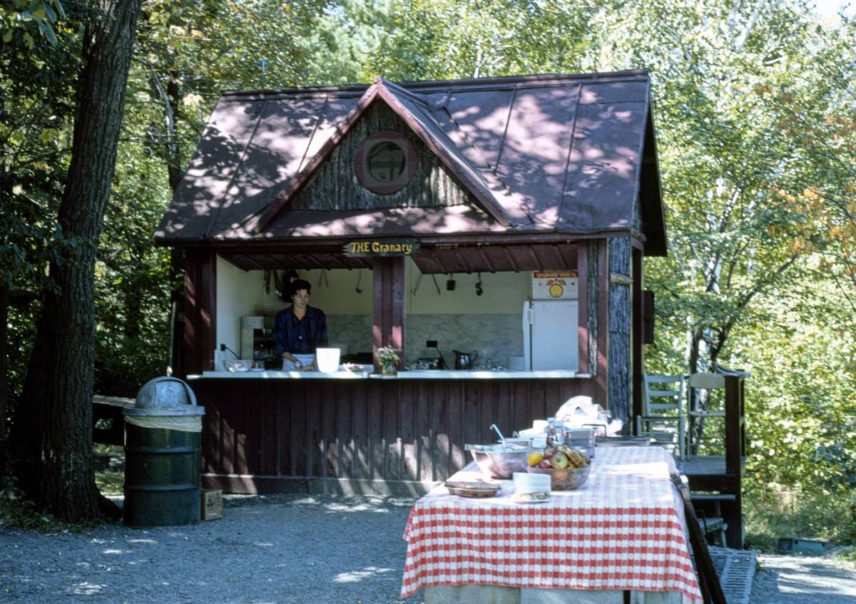 Historic Photo : 1976 Mohonk, granery, New Paltz, New York | Margolies | Roadside America Collection | Vintage Wall Art :