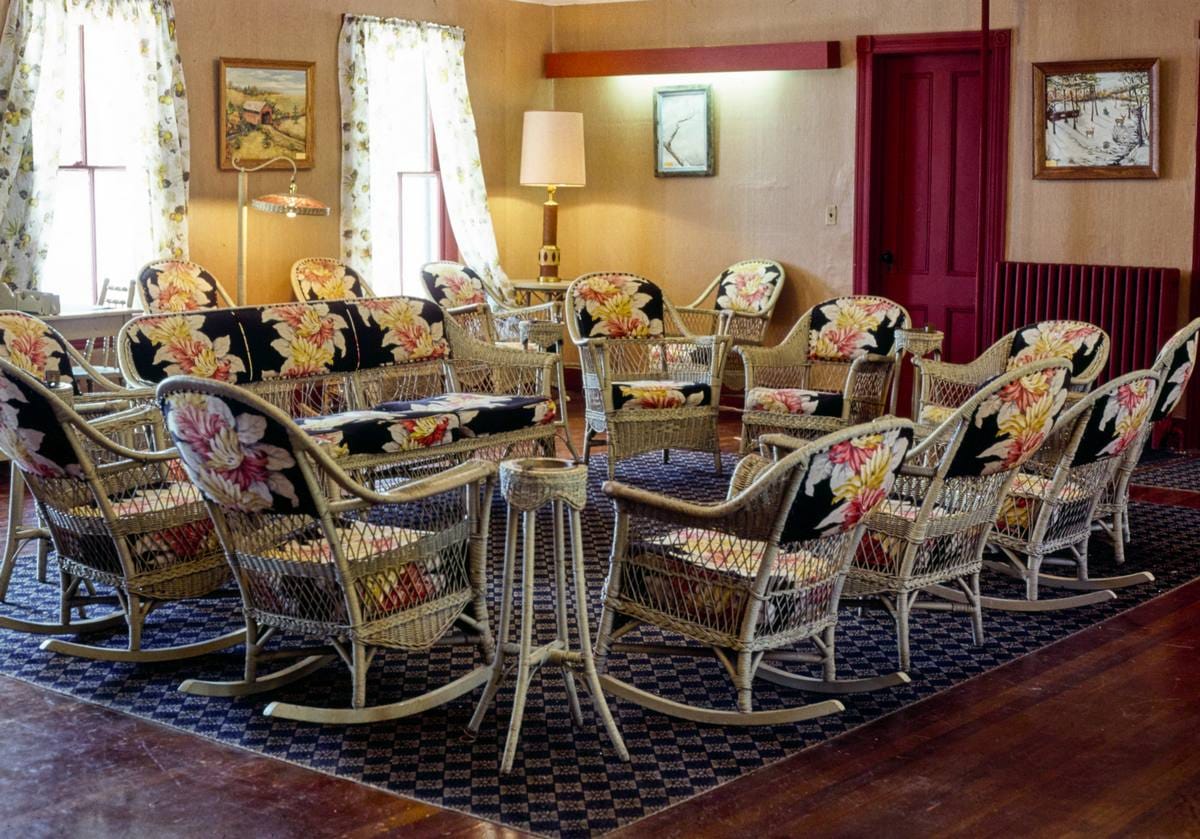 Historic Photo : 1976 Hanson's wicker, Deposit, New York | Margolies | Roadside America Collection | Vintage Wall Art :