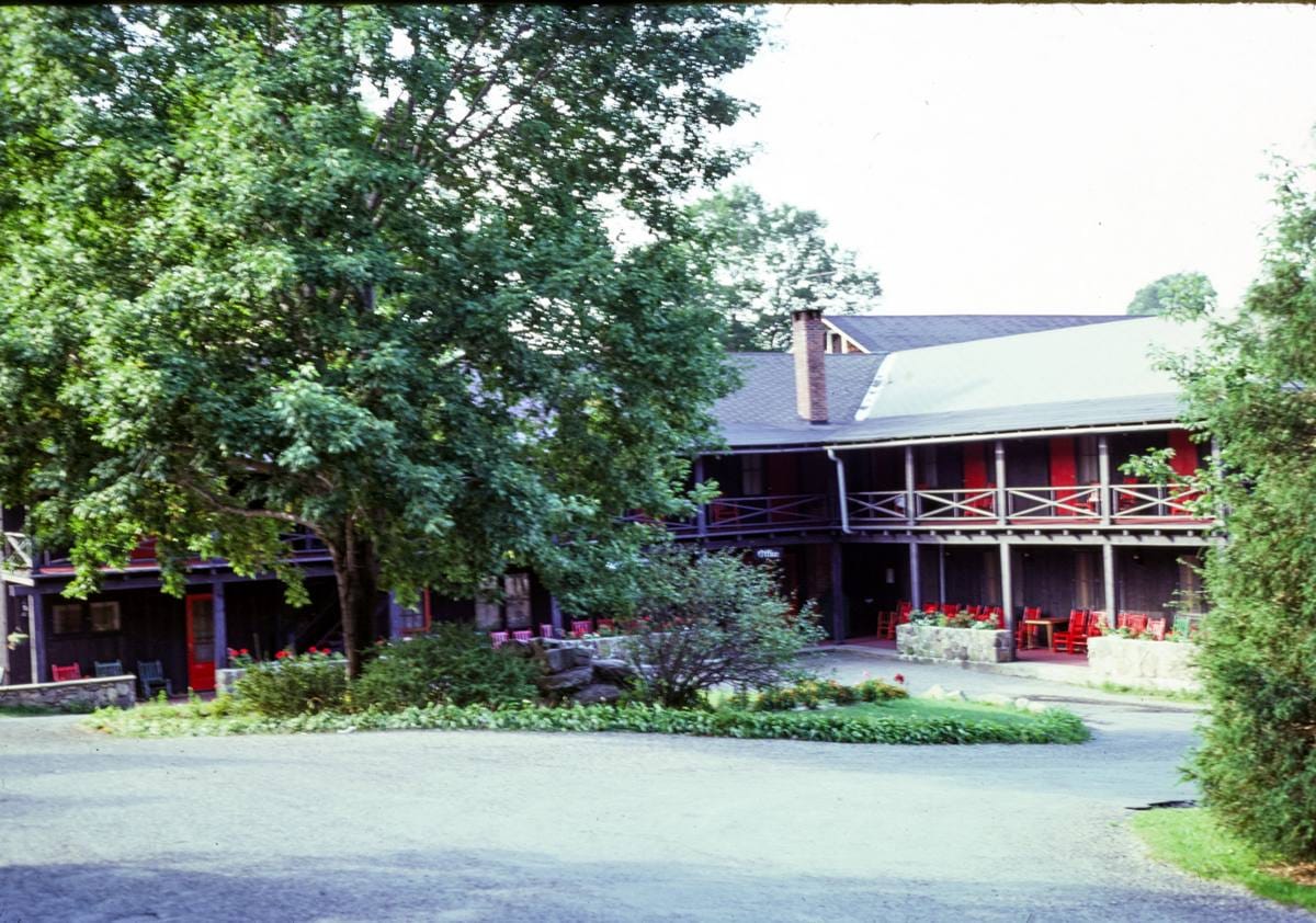 Historic Photo : 1978 Scott's main building, front, Deposit, New York | Margolies | Roadside America Collection | Vintage Wall Art :
