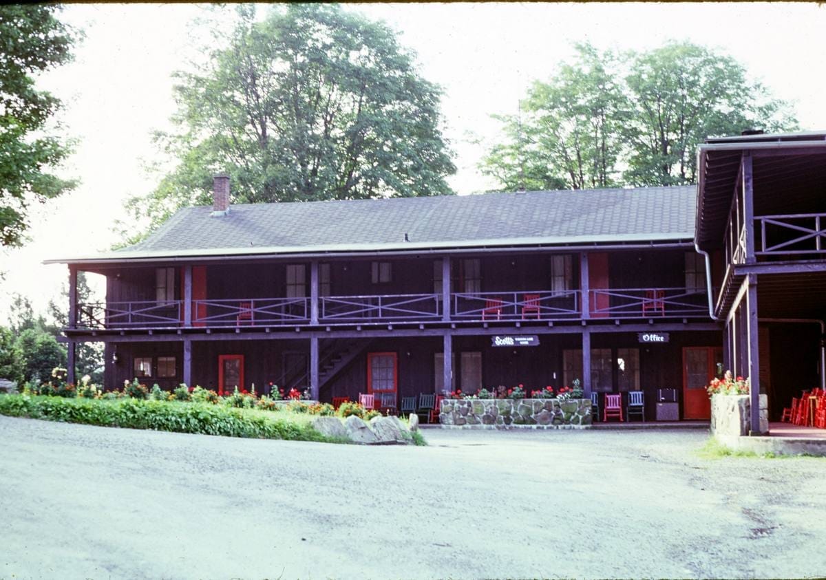 Historic Photo : 1978 Scott's main building, back detail, Deposit, New York | Margolies | Roadside America Collection | Vintage Wall Art :