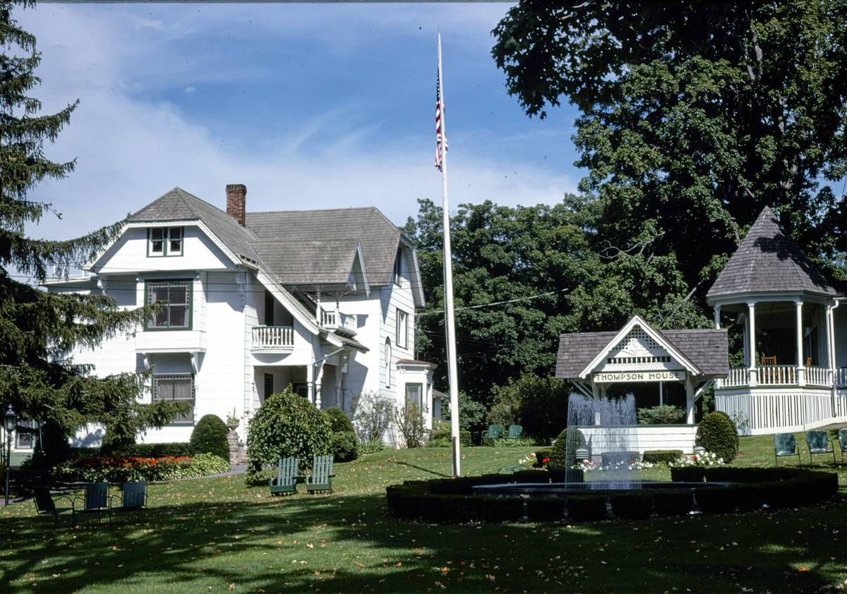 Historic Photo : 1977 Thompson House, Windham, New York | Margolies | Roadside America Collection | Vintage Wall Art :