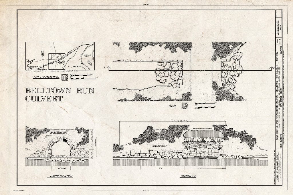 Blueprint HAER DEL,2-NEWCA,44- (Sheet 5 of 5) - New Castle & Frenchtown Railroad, New Castle, New Castle County, DE